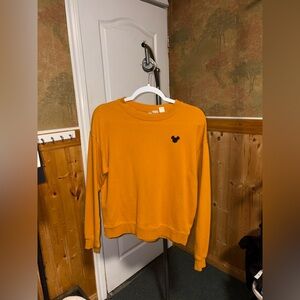 H&M | Orange Mickey Mouse Sweater